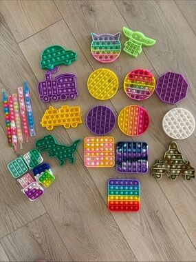 NEW Pop It Fidget Toy Lot